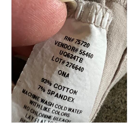 BKE Core tan cami, Extra long, women's size L - Picture 3 of 4